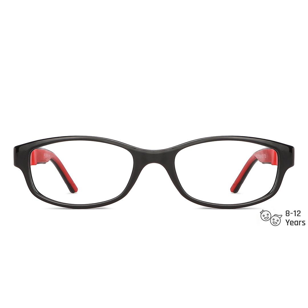 Hooper Online Black Full Rim Rectangle left side