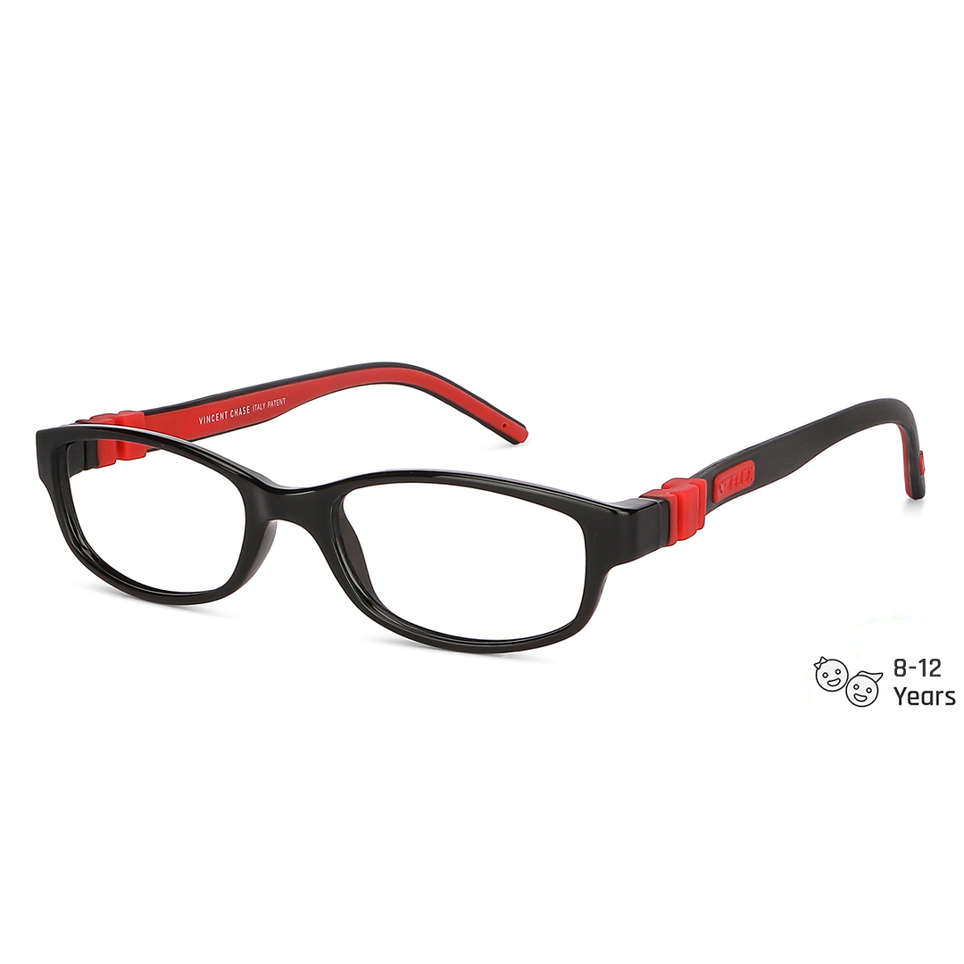 Hooper Online Black Full Rim Rectangle left side