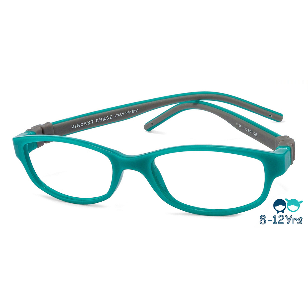 Hooper Online Sky Blue Full Rim Rectangle right side