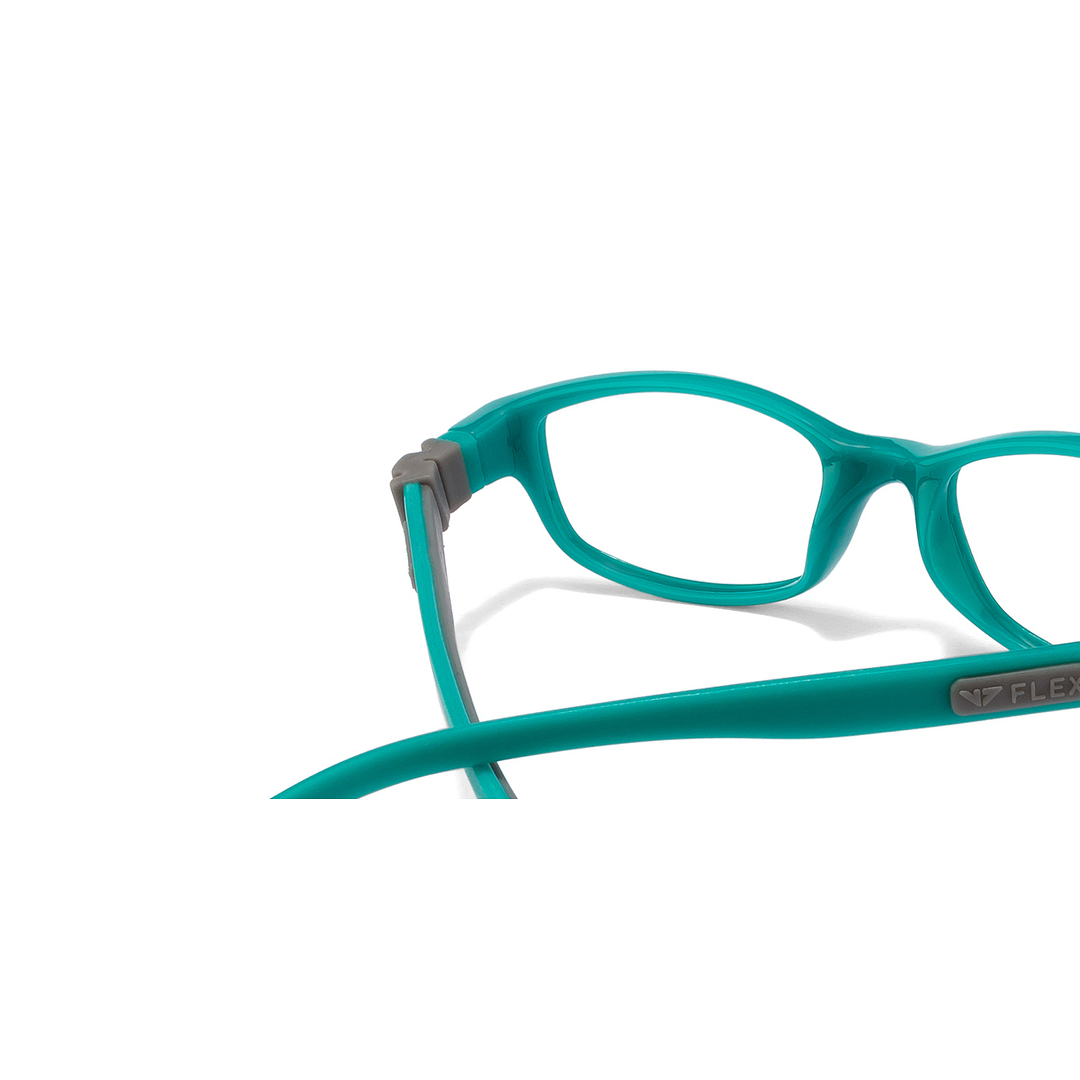 Hooper Online Sky Blue Full Rim Rectangle left side