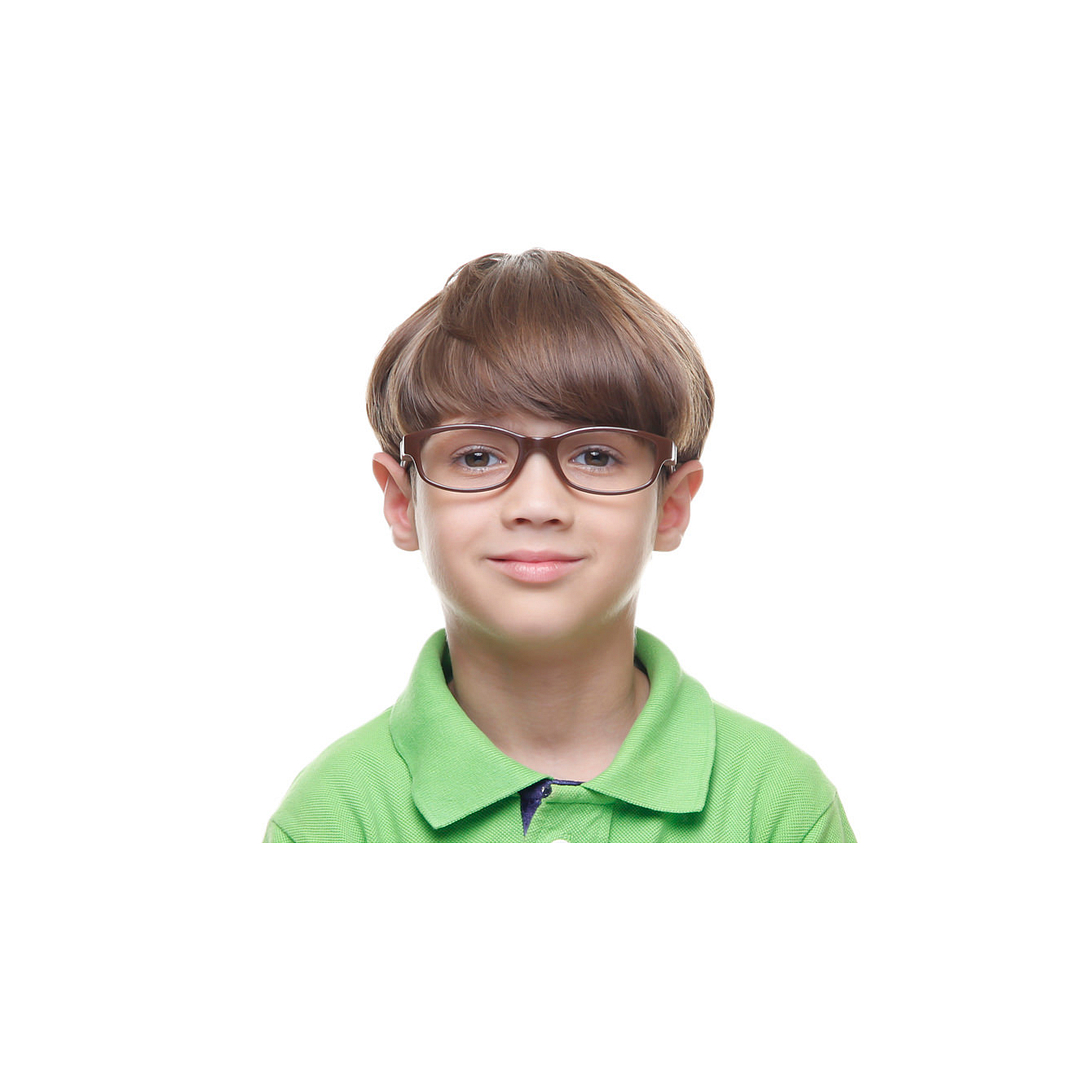 Hooper Online Light Brown Full Rim Rectangle right side