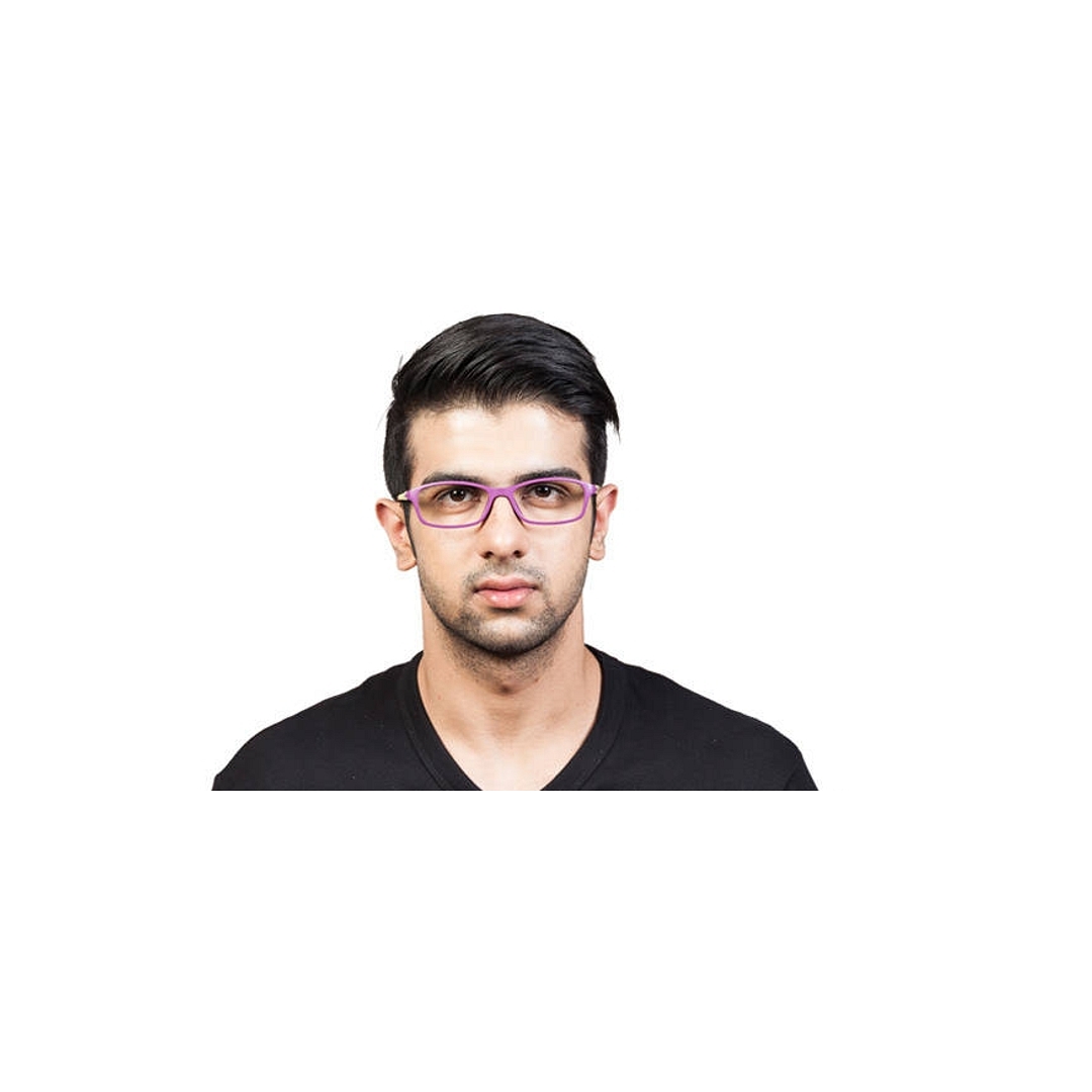 Lenskart Vincent Chase VC 90183 Purple Green Maroon C114 left side