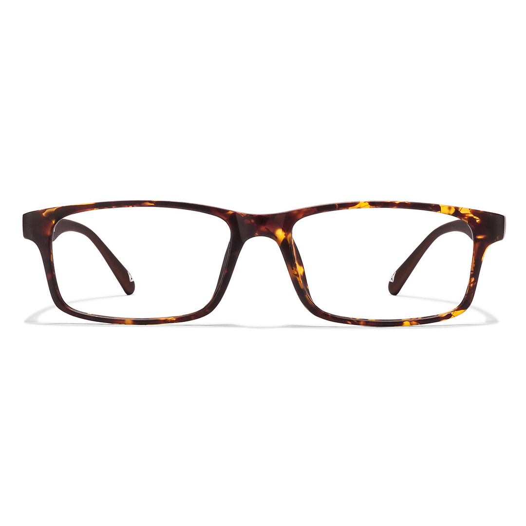 Lenskart Lenskart TOI Special: Lenskart Air: Tortoise Brown Full Rim Rectangle Lenskart TOI Special Online OTHERS VC E10023-C3 left side