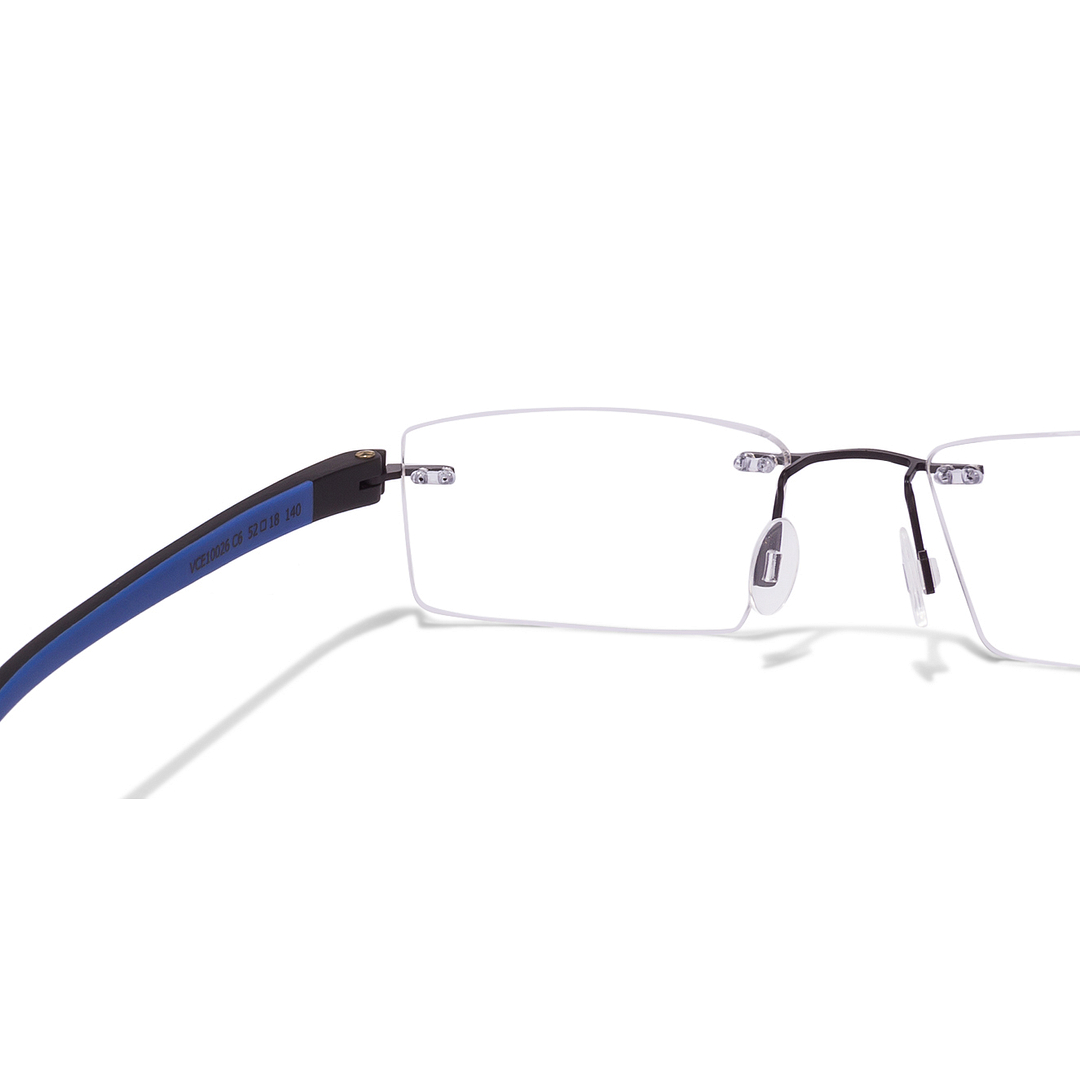 Lenskart Air Online Demi Rimless Rectangle right side
