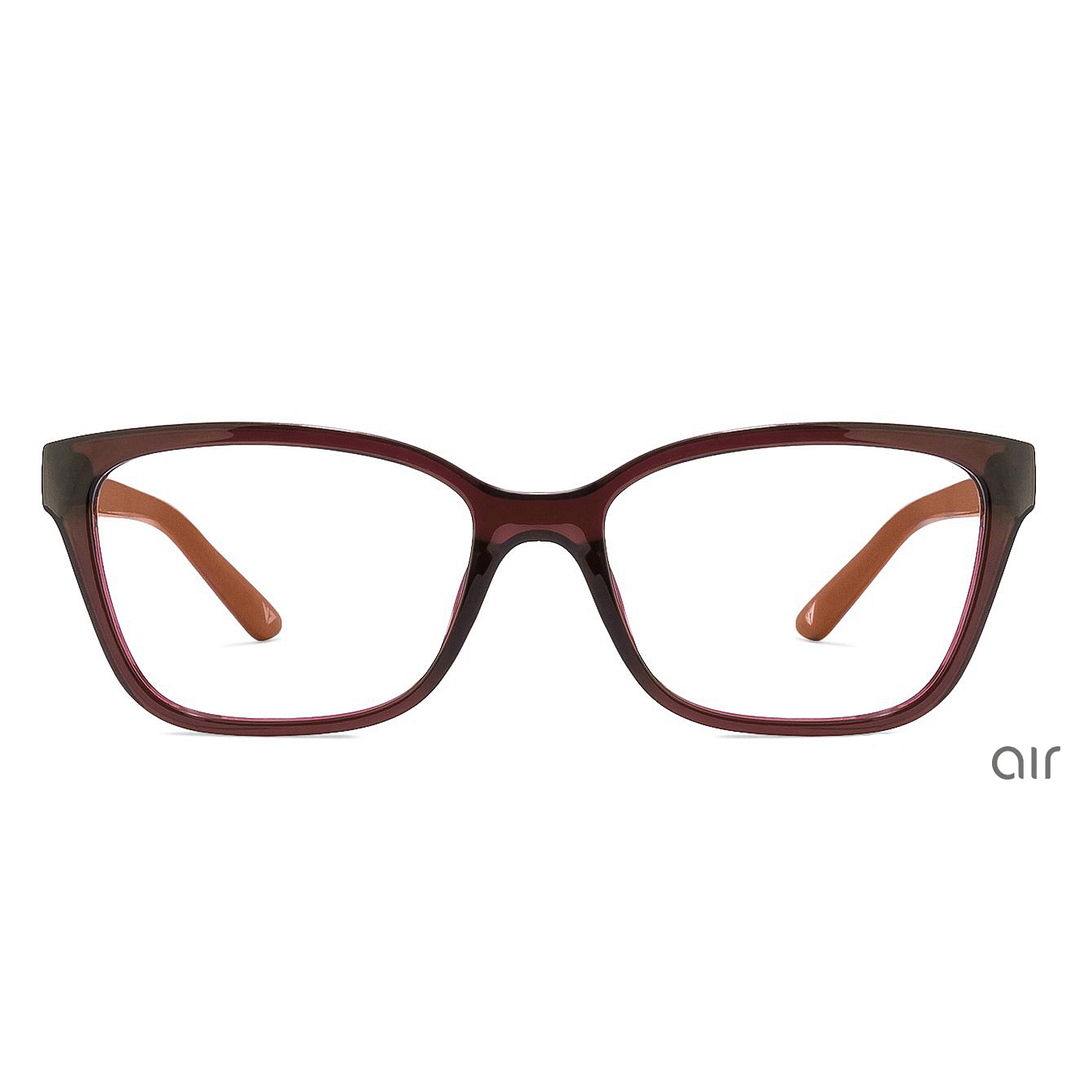 Lenskart Air Online Light Brown Full Rim Rectangle left side