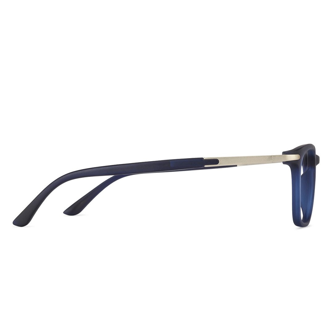 Lenskart Air Online Sky Blue Full Rim Rectangle left side