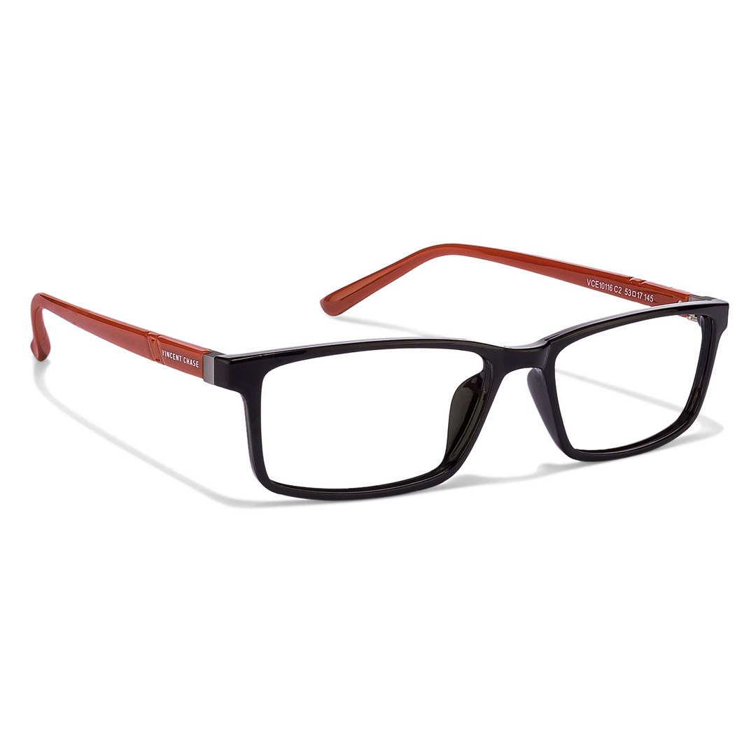 Lenskart Air Online Black Full Rim Rectangle left side