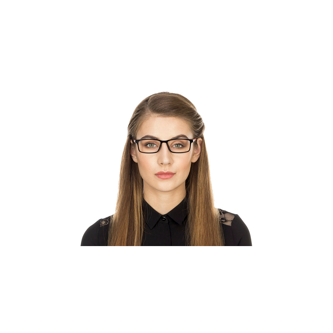 Lenskart Air Online Black Full Rim Rectangle left side