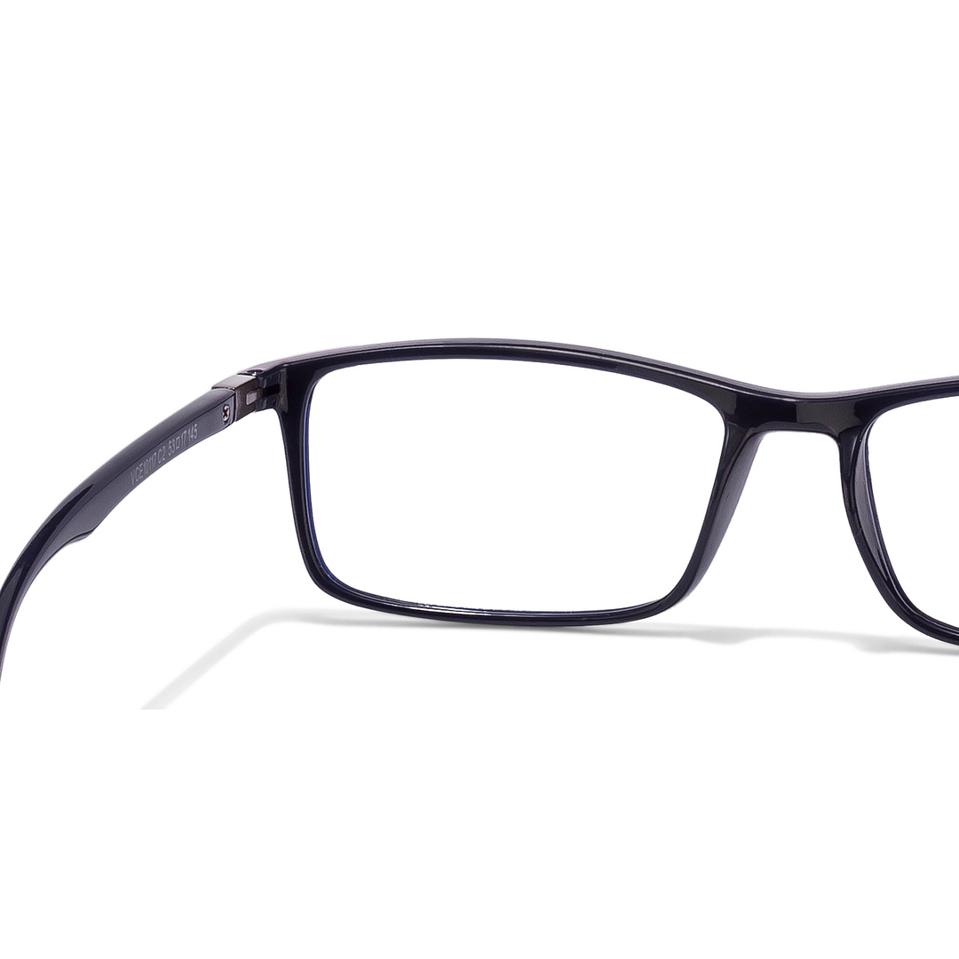 Lenskart Air Online Sky Blue Full Rim Rectangle left side