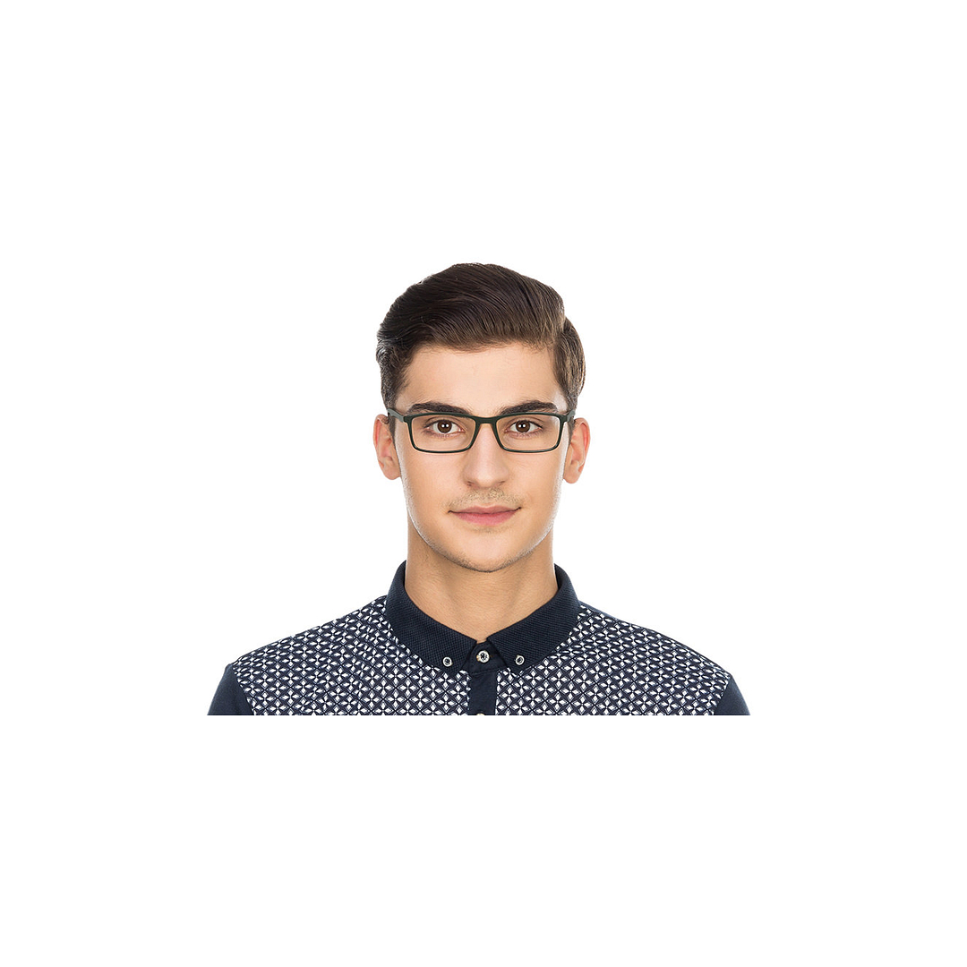 Lenskart Air Online Green Full Rim Rectangle left side