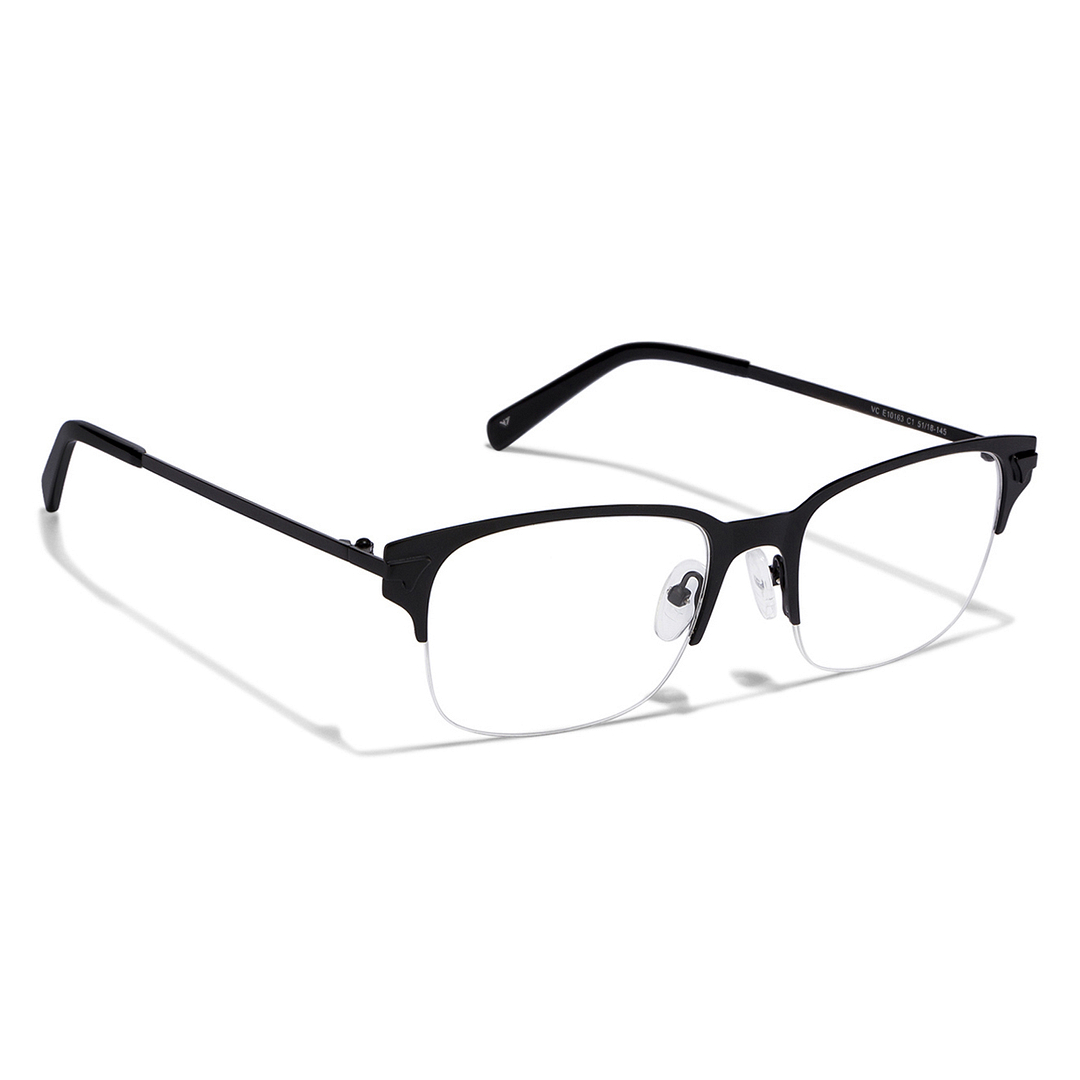 Vincent Chase Online Black Half Rim Square left side