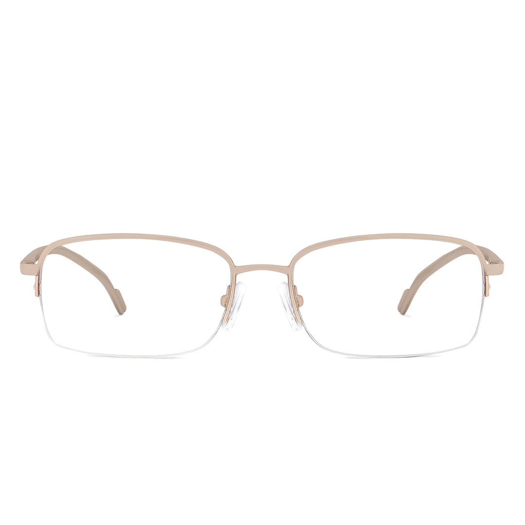 Vincent Chase Online Gold Half Rim Rectangle left side