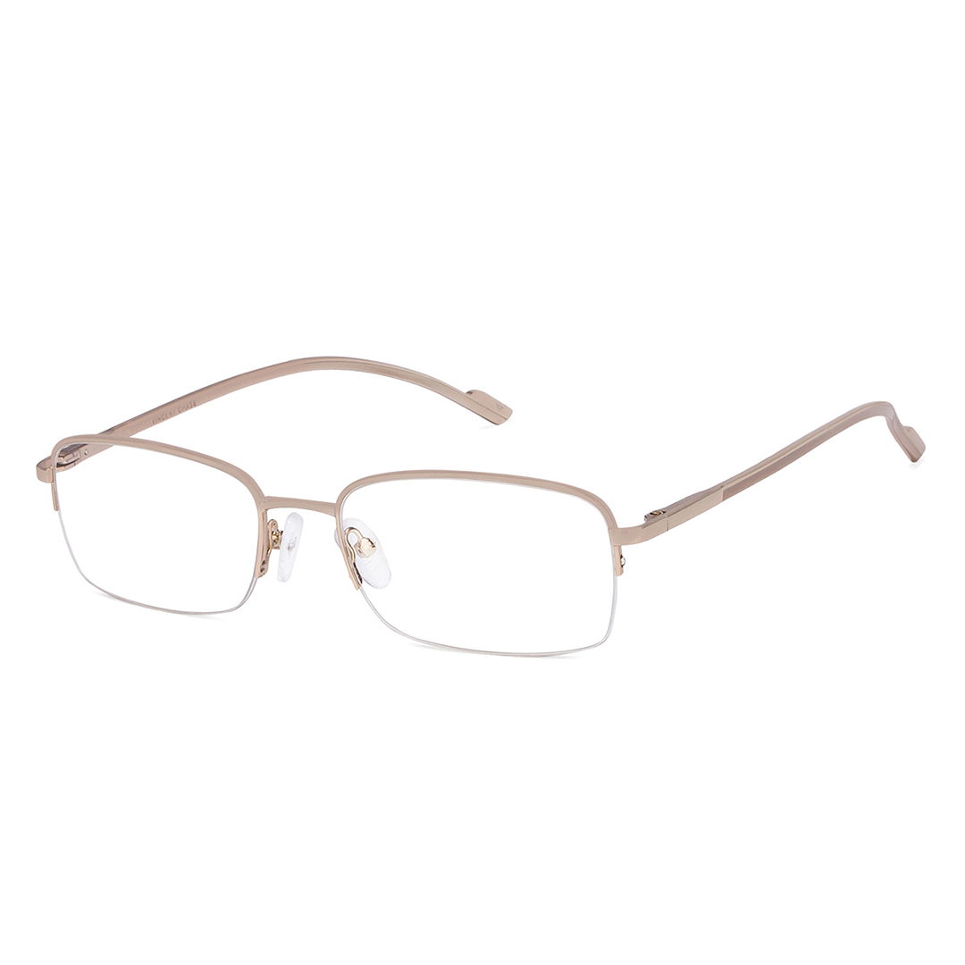 Vincent Chase Online Gold Half Rim Rectangle right side
