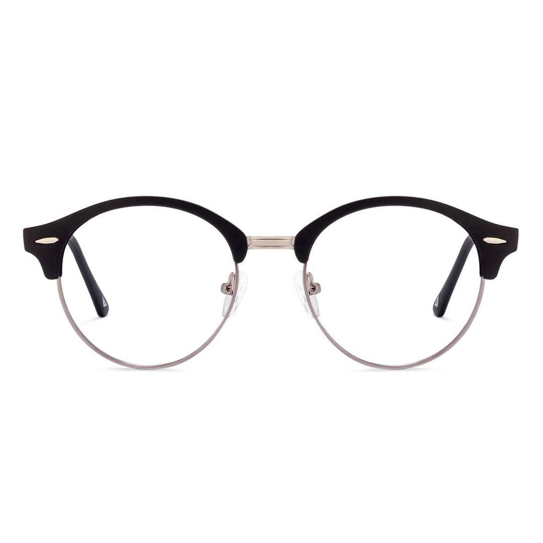 Vincent Chase Online Dark Gunmetal Full Rim Round left side
