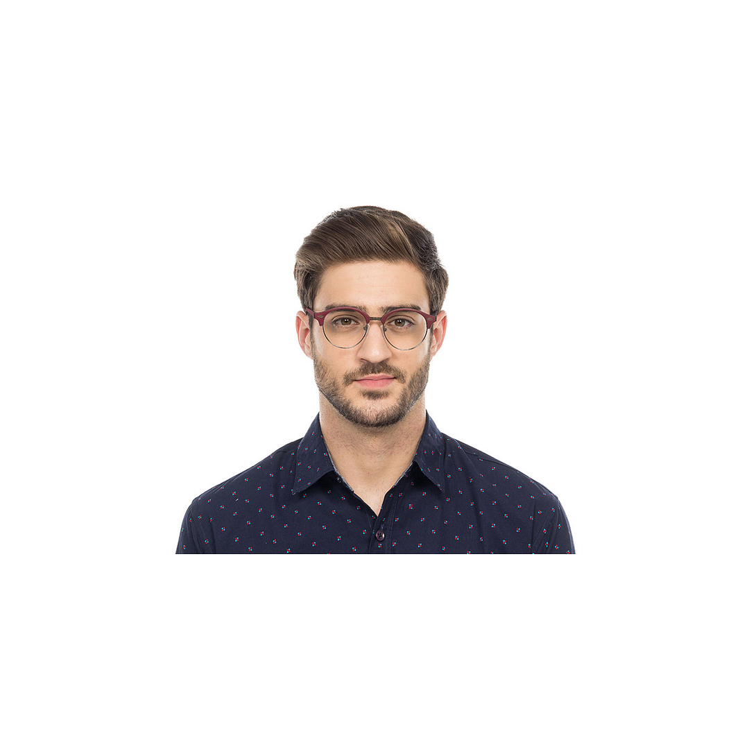 Vincent Chase Online Mid Gunmetal Full Rim Round left side