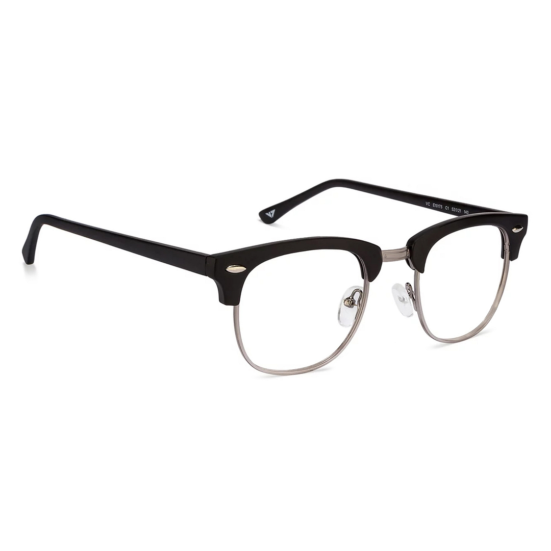 Vincent Chase Online Dark Gunmetal Full Rim Square left side