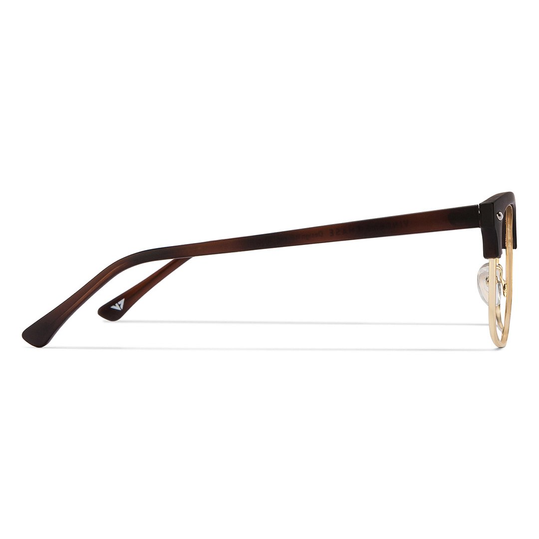 Vincent Chase Online Golden Brown Full Rim Square right side