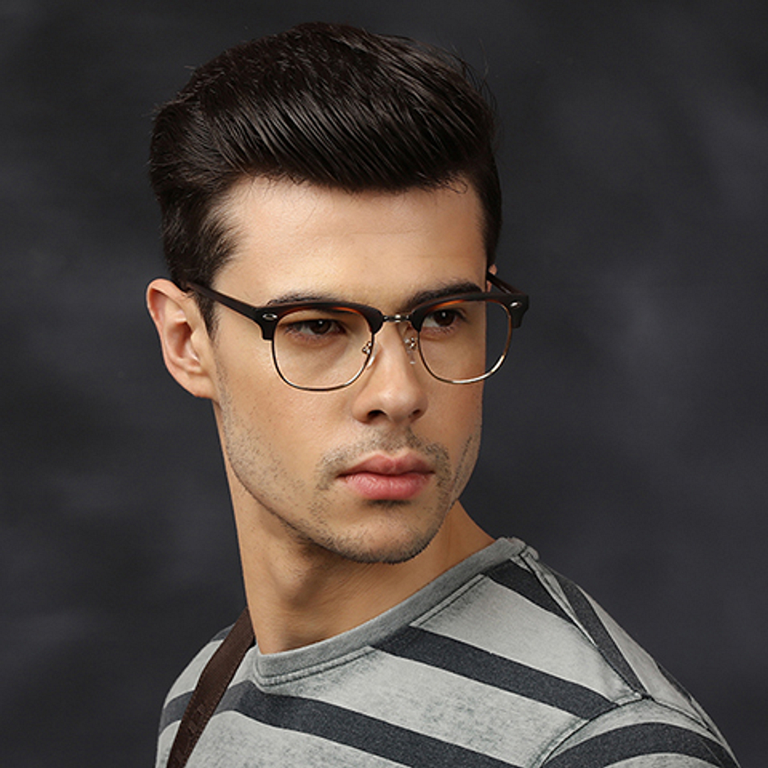Vincent Chase Online Golden Brown Full Rim Square left side