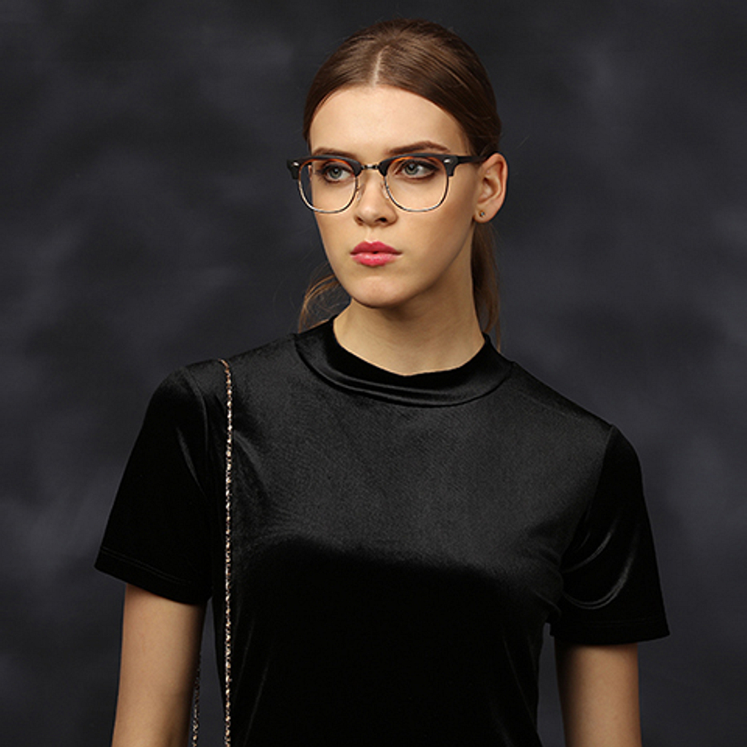 Vincent Chase Online Golden Brown Full Rim Square right side