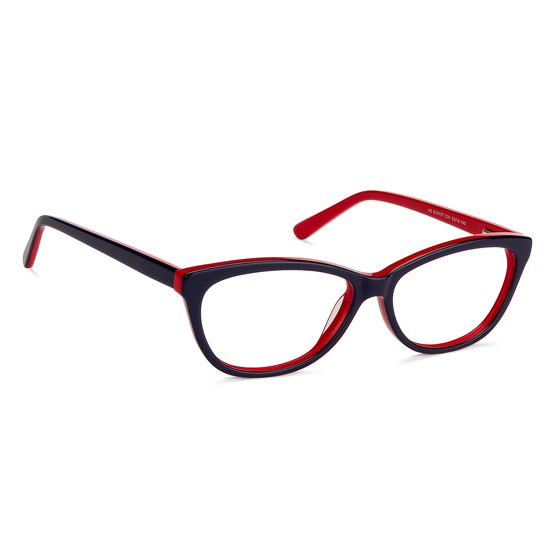 Vincent Chase Online Sky Blue Full Rim Cat Eye right side