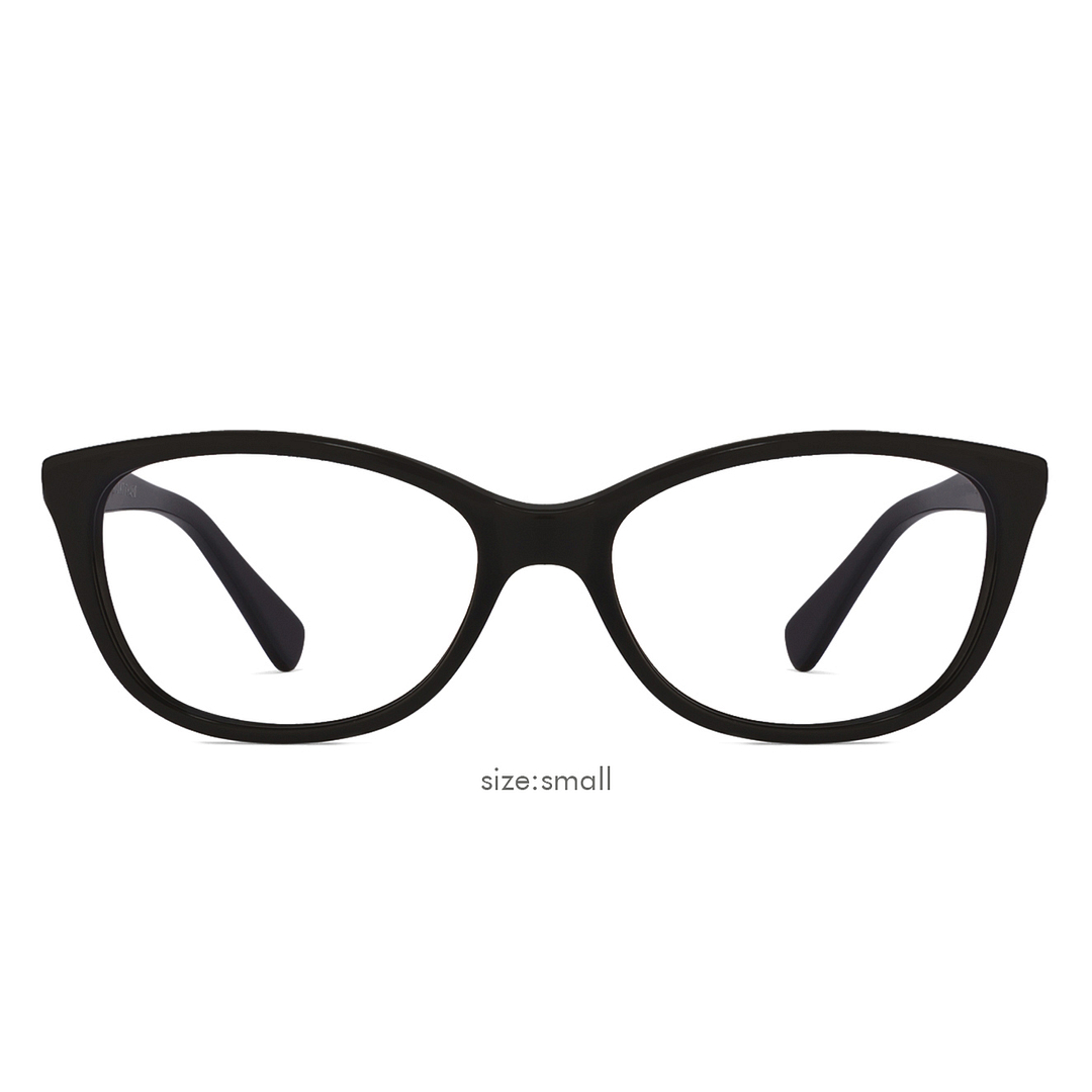 Vincent Chase Online Black Full Rim Cat Eye left side