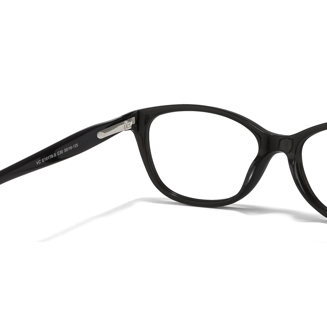 Vincent Chase Online Black Full Rim Cat Eye left side