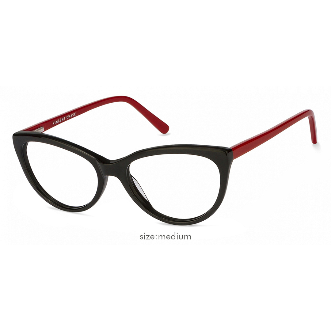 Vincent Chase Online Black Full Rim Cat Eye right side