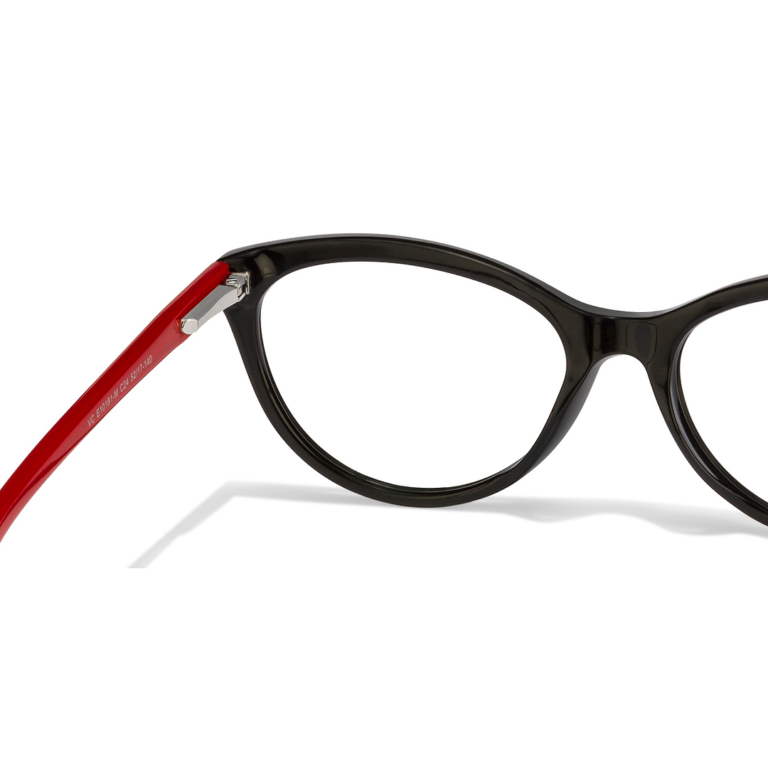 Vincent Chase Online Black Full Rim Cat Eye right side