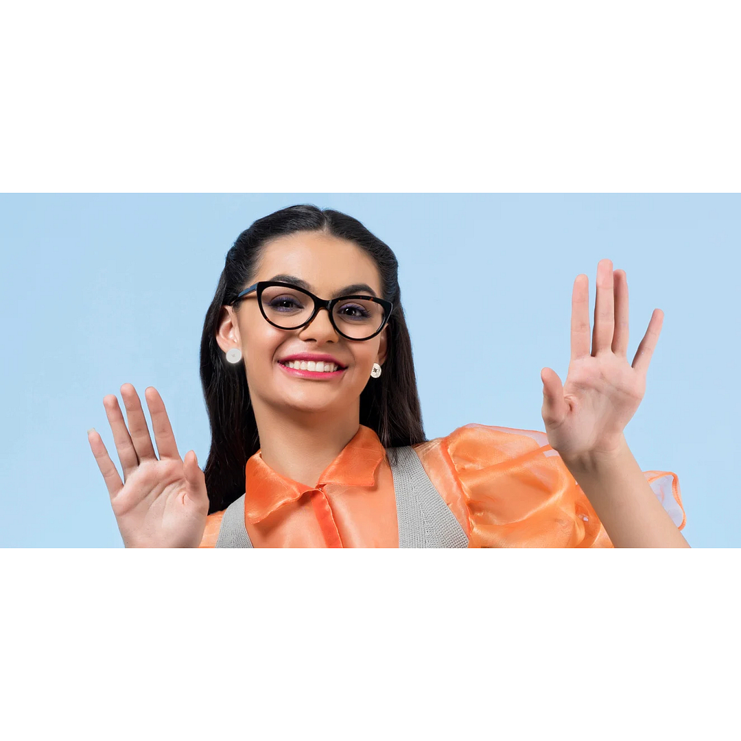 Vincent Chase Online Tortoise Full Rim Cat Eye left side