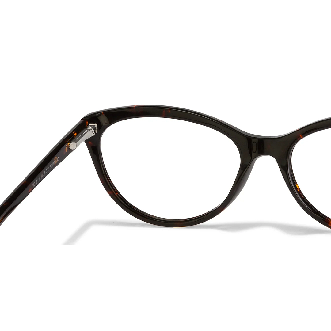 Vincent Chase Online Tortoise Full Rim Cat Eye left side