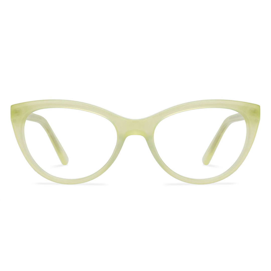 Vincent Chase Online White Full Rim Cat Eye left side
