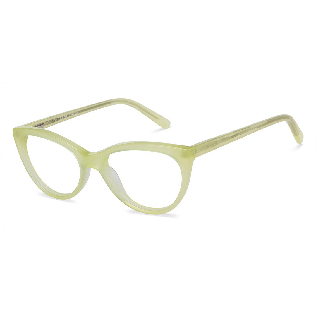 Vincent Chase Online White Full Rim Cat Eye right side