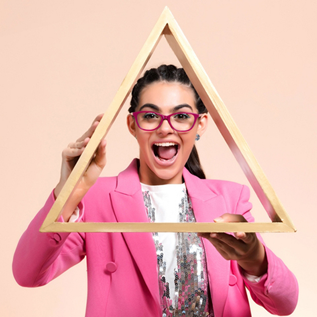 Vincent Chase Online Rose Full Rim Cat Eye left side