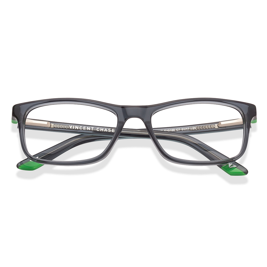 Vincent Chase Online Gray Transparent Full Rim Rectangle right side
