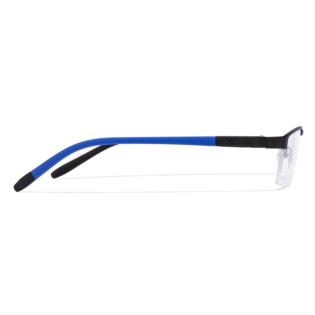 Lenskart Air Online Black Half Rim Rectangle right side