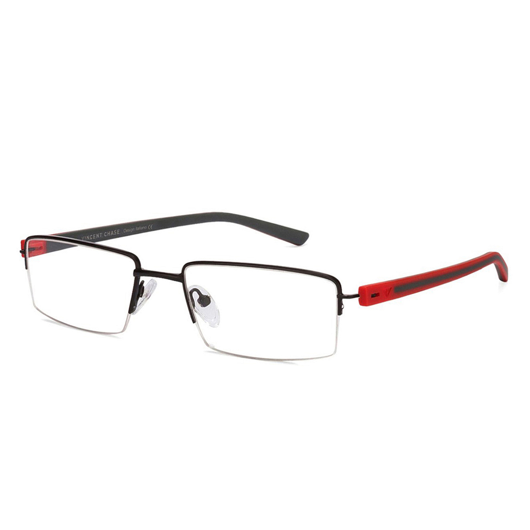 Lenskart Air Online Black Half Rim Rectangle right side