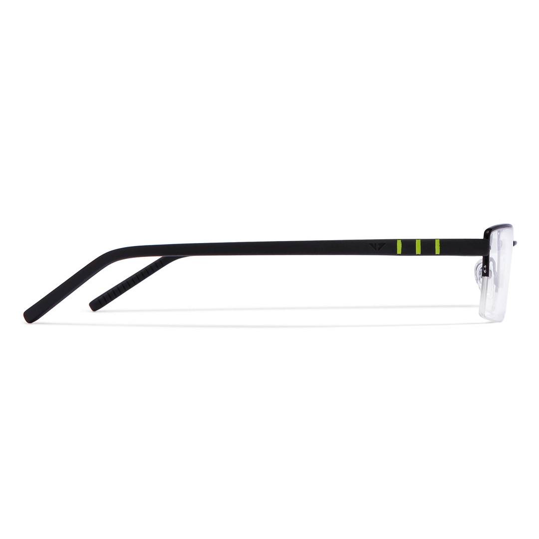 Lenskart Air Online Black Half Rim Rectangle right side