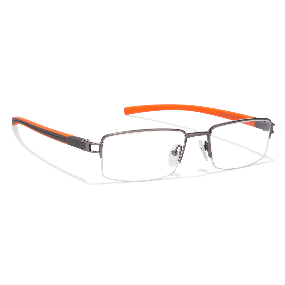 Lenskart Air Online Demi Half Rim Rectangle left side