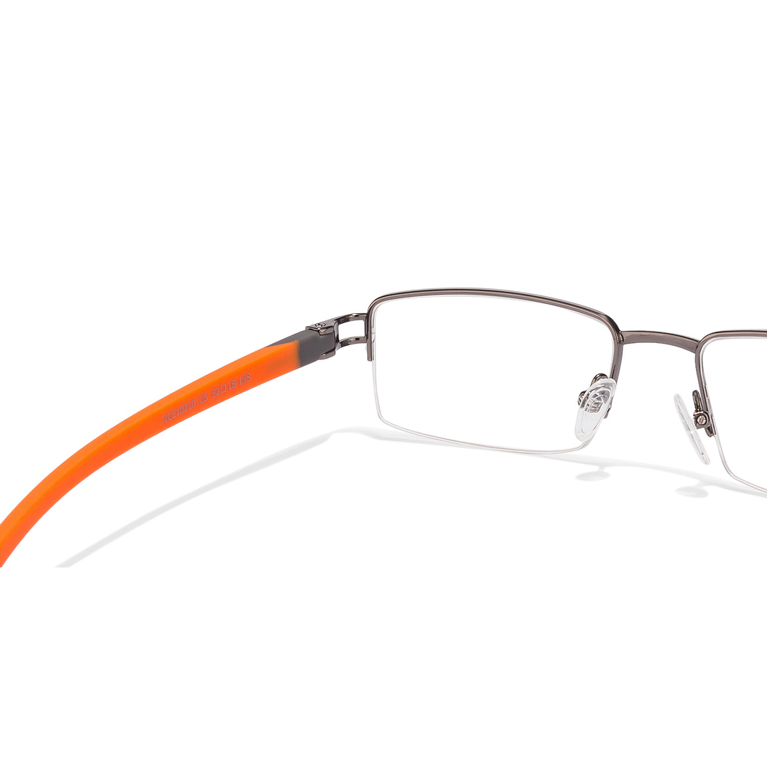 Lenskart Air Online Demi Half Rim Rectangle left side