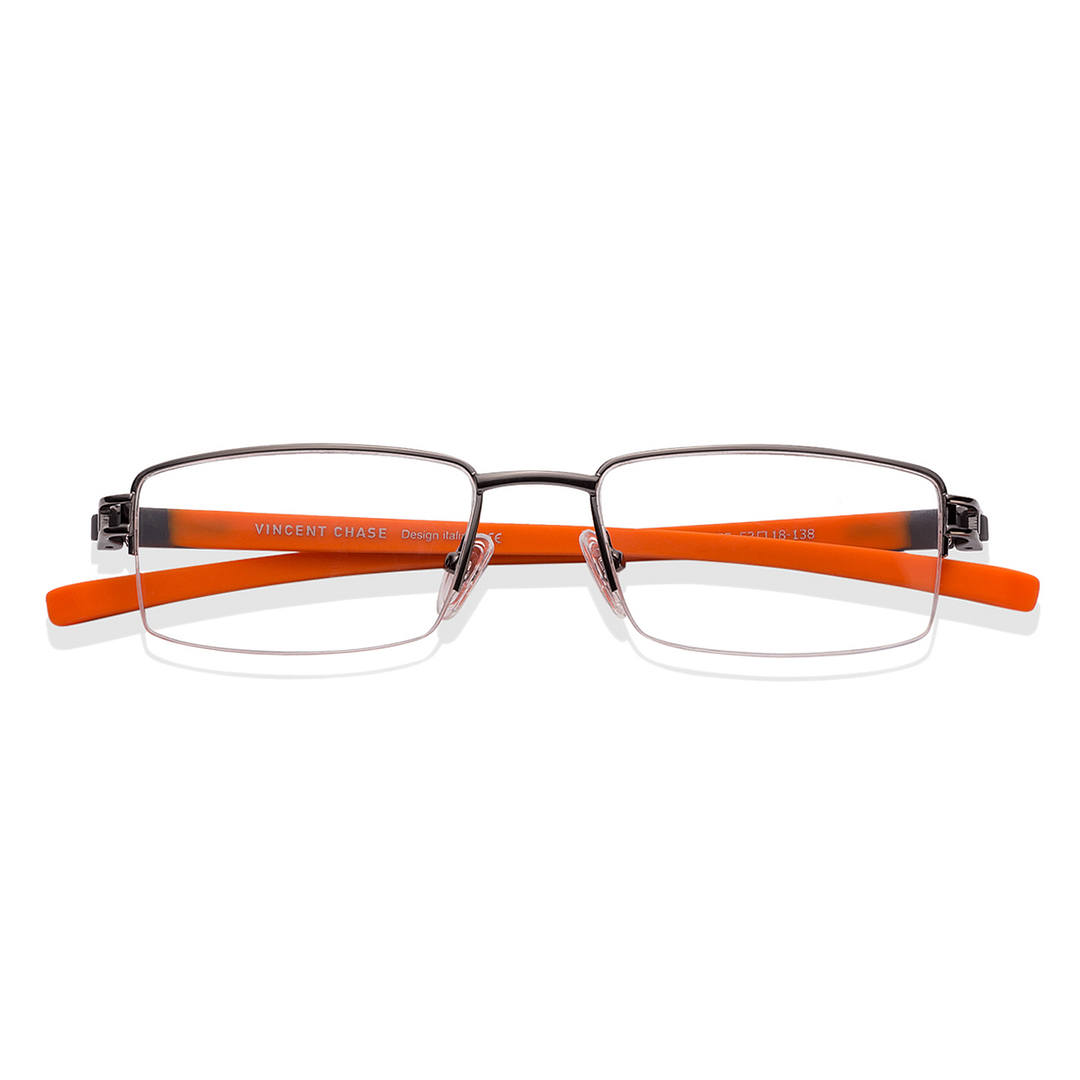 Lenskart Air Online Demi Half Rim Rectangle right side