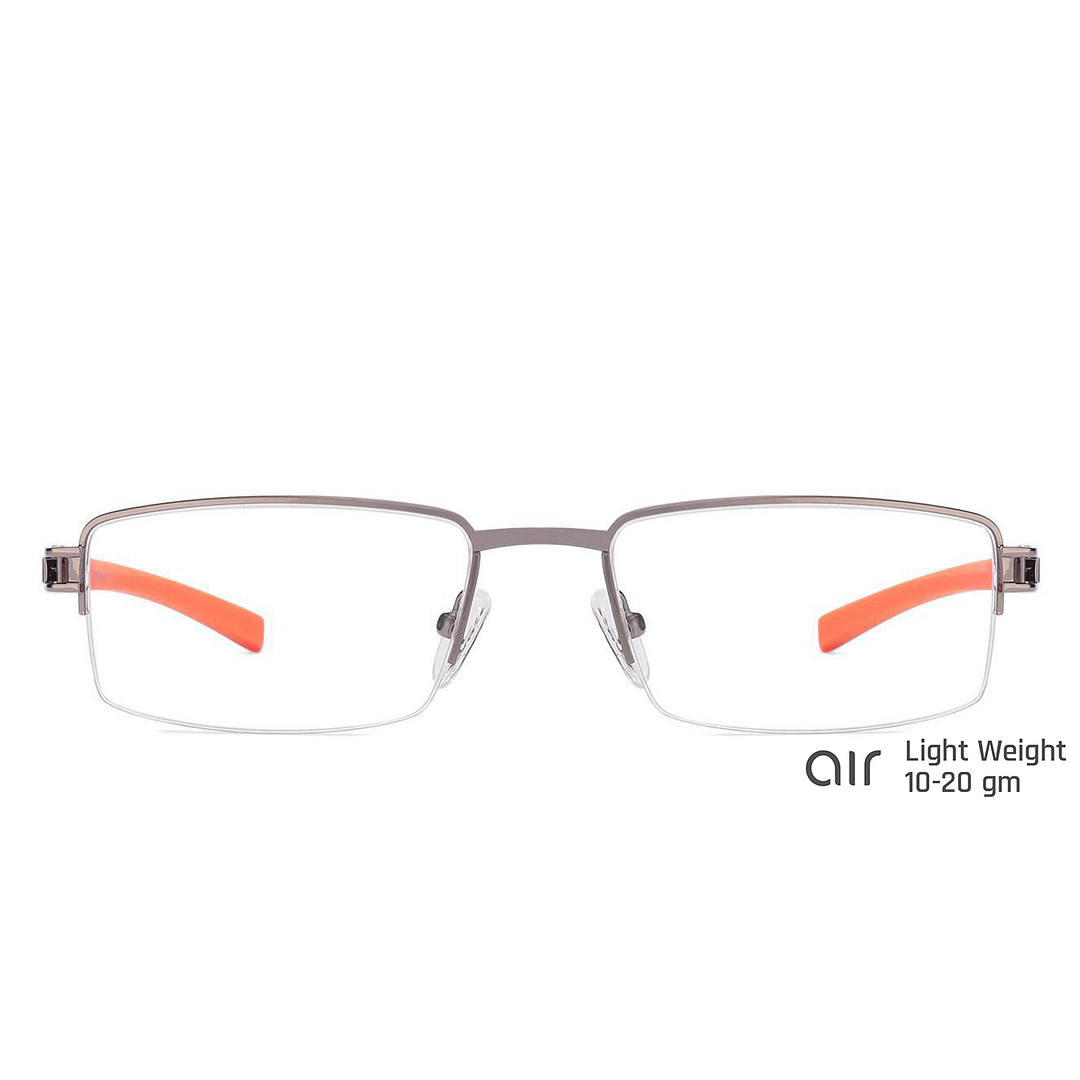 Lenskart Air Online Demi Half Rim Rectangle left side