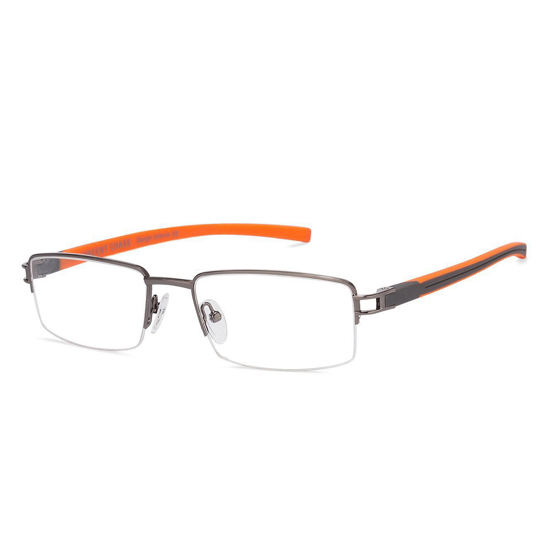 Lenskart Air Online Demi Half Rim Rectangle left side