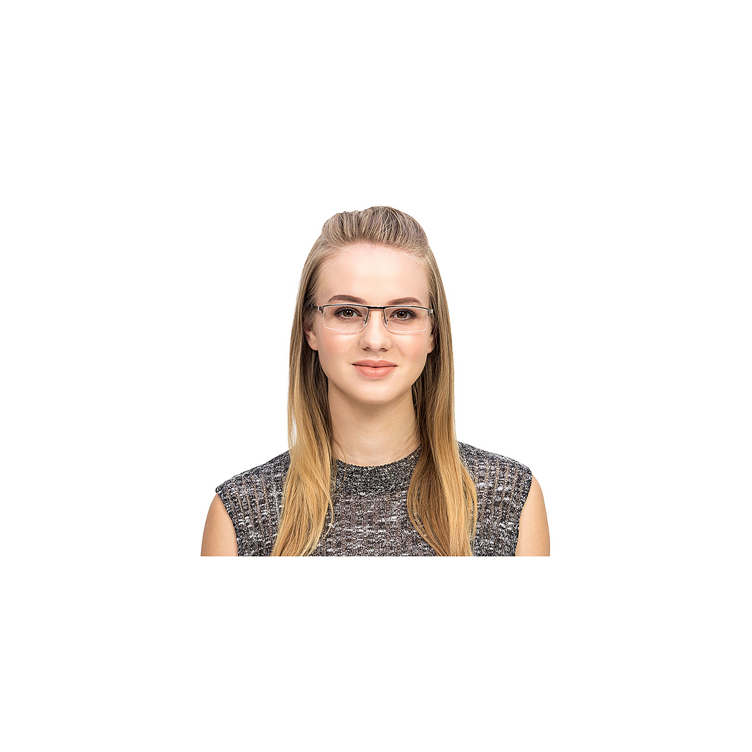 Lenskart Air Online Demi Half Rim Rectangle right side