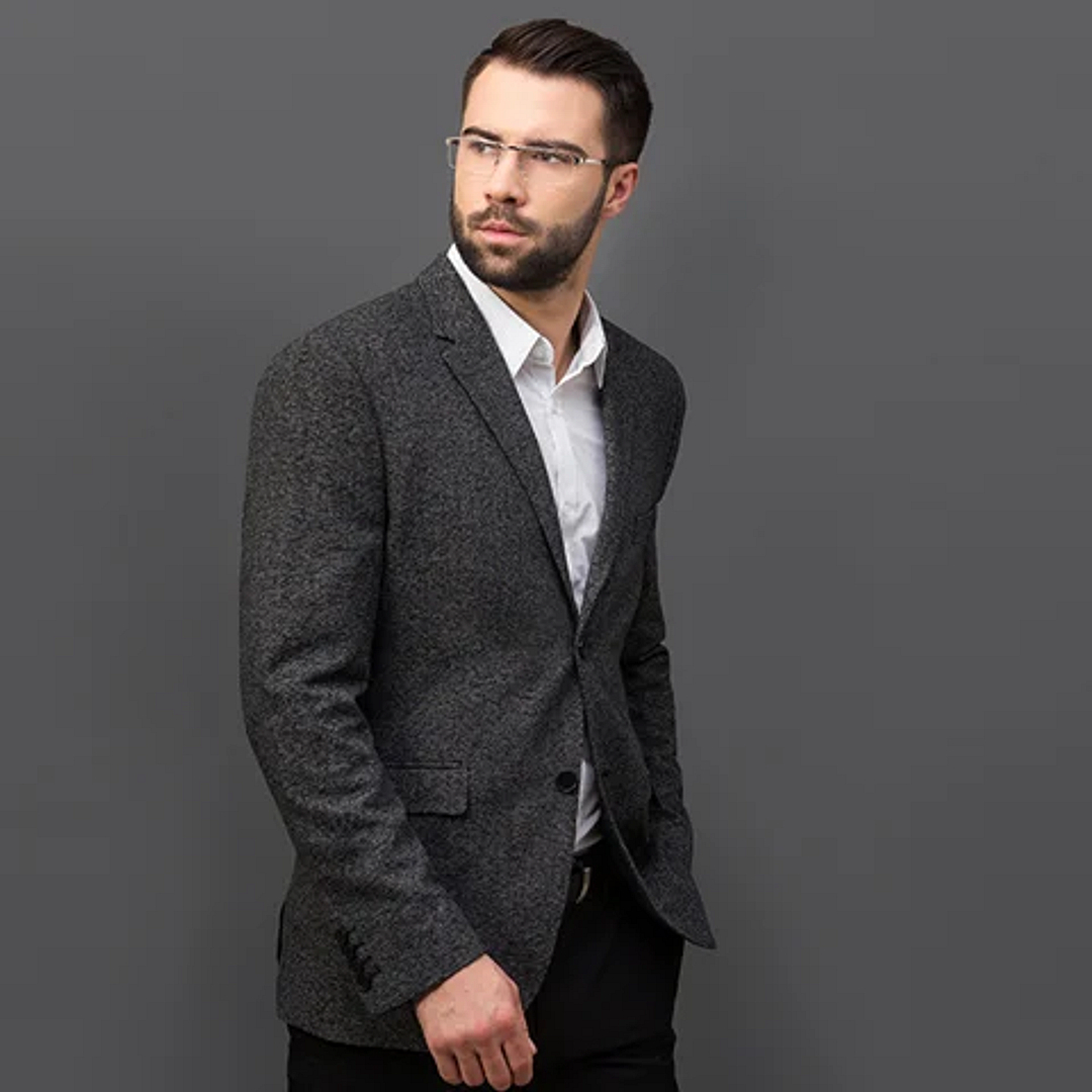 Lenskart Air Online Demi Half Rim Rectangle left side