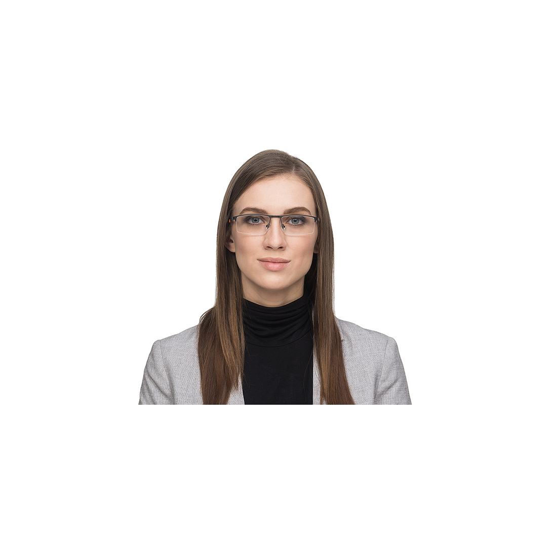 Lenskart Air Online Black Half Rim Rectangle right side