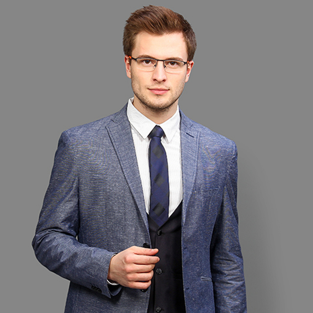 Lenskart Air Online Black Half Rim Rectangle left side