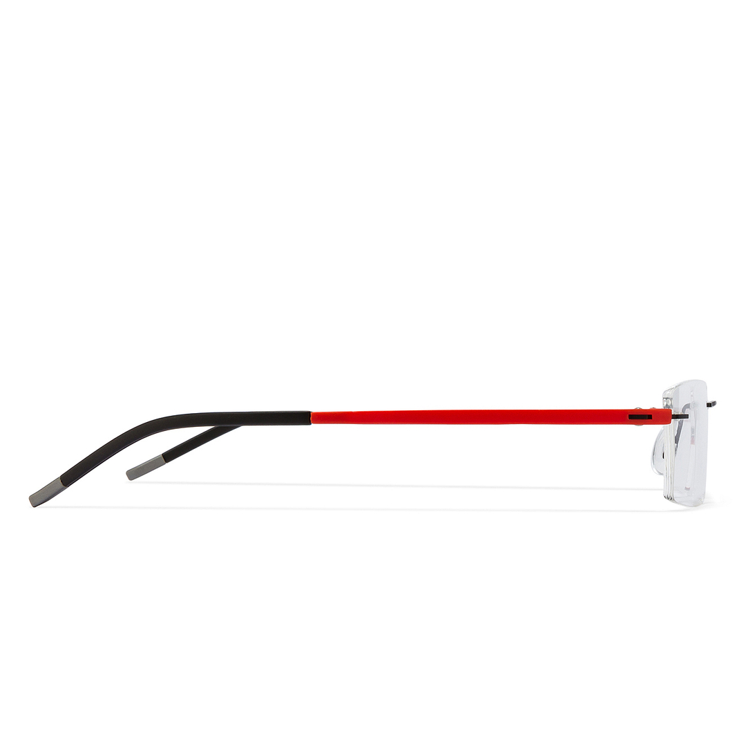 Lenskart Air Online Black Rimless Rectangle right side