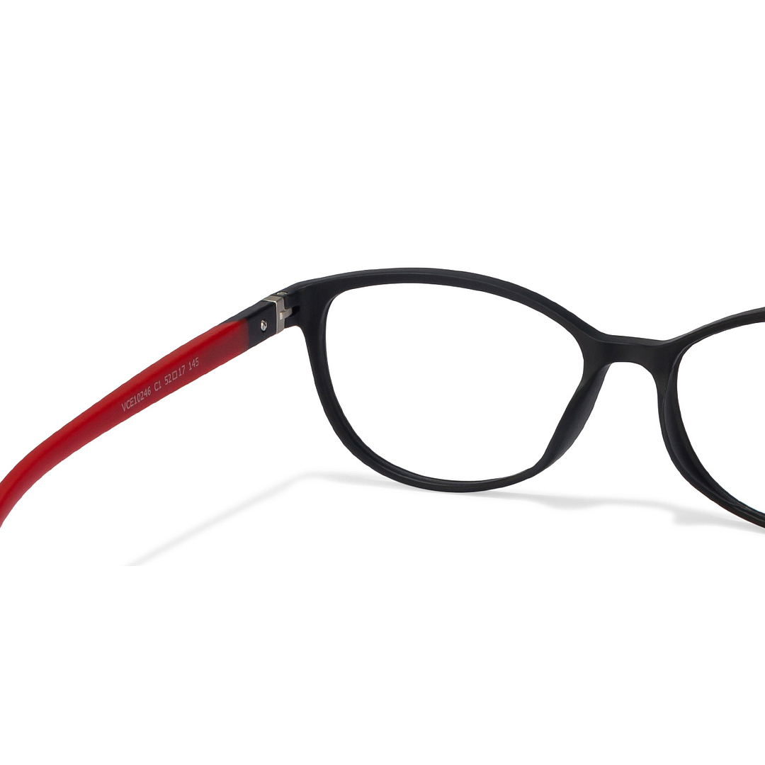Lenskart Air Online Black Full Rim Cat Eye right side