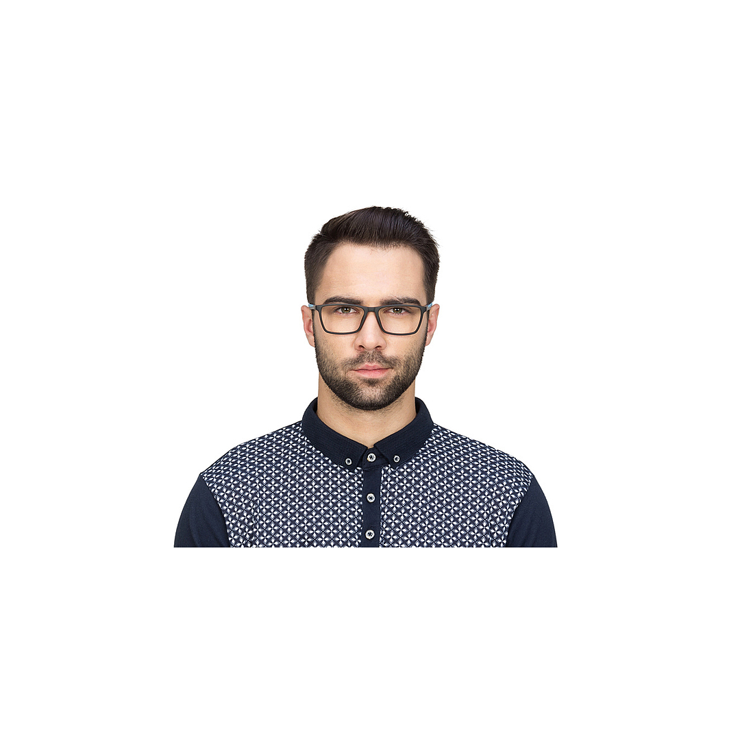 Lenskart Air Online Light Gray Full Rim Rectangle left side