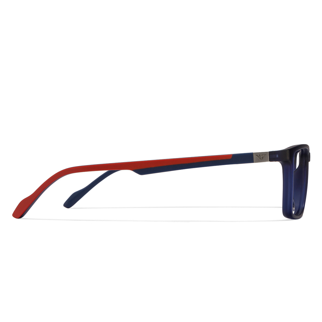 Lenskart Lenskart TOI Special: Lenskart Air: Blue Red Full Rim Rectangle Lenskart TOI Special OTHERS VC E10248-C5 right side